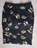 Steps rok met bloemen, blaadjes en vogels - M, Maat 38/40 (M), Zwart, Ophalen of Verzenden, Zo goed als nieuw