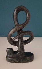 Fairtrade beeld van een muzieksleutel van Serpentijn, Ophalen of Verzenden, Nieuw