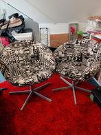 2 Draaistoelen met Opvallend Design, Ophalen of Verzenden
