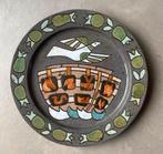 Henk Potters keramiek Wandbord Ark van Noach 32.5 cm., Antiek en Kunst, Ophalen of Verzenden