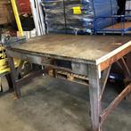 Werktafel, Doe-het-zelf en Verbouw, Werkbanken, Ophalen, Zo goed als nieuw, Bankschroef