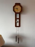 Antieke klok , klok, klepels , huisklok , vintage, Ophalen, Gebruikt, Wandklok