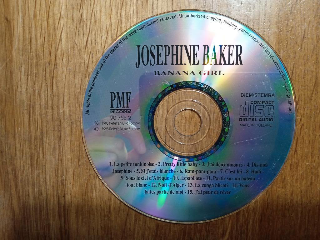CD - Josephine Baker - Banana Girl, Ophalen of Verzenden, 1980 tot 2000, Gebruikt