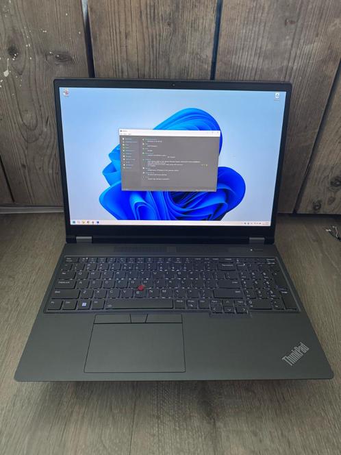 Lenovo ThinkPad P16 Gen 1 - i9, 32GB RAM, RTX A3000 12GB - G, Computers en Software, Windows Laptops, Gebruikt, 15 inch, SSD, 4 Ghz of meer