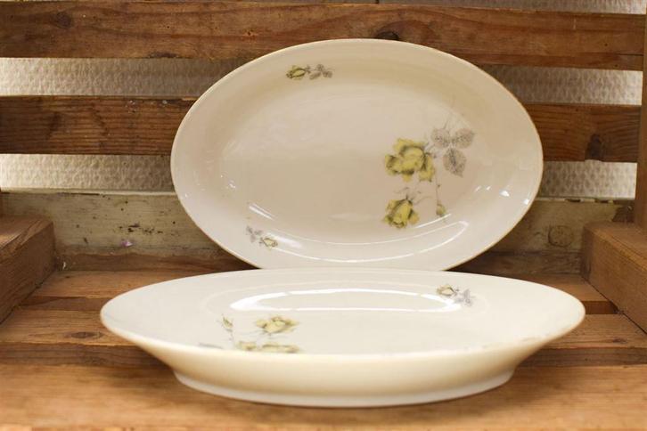 2 stuks Andreson porseleinen ovale schaaltjes 48470, Huis en Inrichting, Keuken | Servies, Gebruikt, Bord(en), Wedgwood, Aardewerk