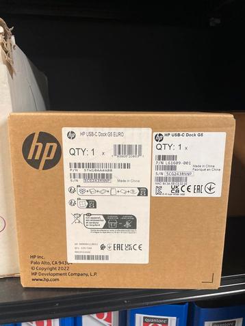 Nieuwe HP USB-C Dock G5 (in doos) beschikbaar voor biedingen
