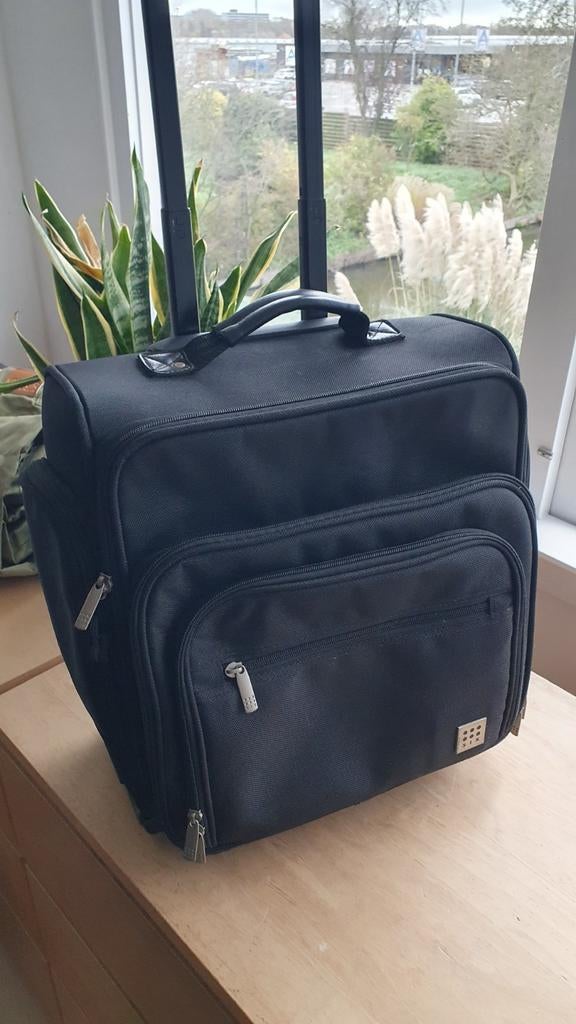 Compacte SIX Trolley - Ideaal voor Reizen!, Overige materialen, Wieltjes, Minder dan 50 cm, Ophalen of Verzenden