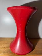 Vintage rood frans kunststof krukje Tam Tam.386, Huis en Inrichting, Krukjes, Ophalen, Gebruikt, Kunststof