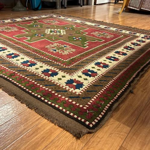Trendy Origineel Perzisch tapijt – Kazak 174 x 145 cm, Huis en Inrichting, Stoffering | Tapijten en Kleden, Nieuw, 100 tot 150 cm