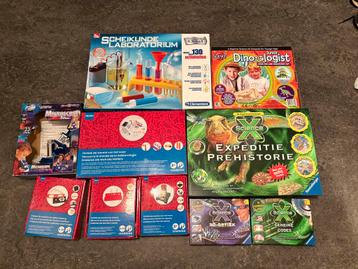 Science/Wetenschap Ontdek en Experimenteer Sets beschikbaar voor biedingen