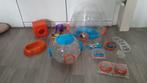 Hamster kooi buizen/attributen, Kooi, Gebruikt, Minder dan 75 cm, Hamster