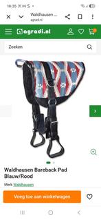 Bareback pad zonder singel., Dieren en Toebehoren, Ophalen, Zo goed als nieuw, Recreatie