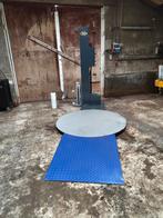 Getra draaiplateau palletwikkelaar met oprijplaat uit 2018, Ophalen, Zo goed als nieuw