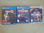 PS4/PS3 Games: Fallout 76, Spiderman, Battlefield 3, Spelcomputers en Games, Games | Sony PlayStation Vita, Ophalen of Verzenden