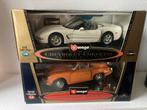 Bburago 1:18 Porsche 356B & Corvette, Hobby en Vrije tijd, Modelauto's | 1:18, Ophalen of Verzenden, Zo goed als nieuw, Auto, Bburago