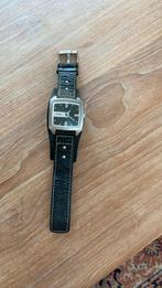 Fossil Horloge Unisex Leer, Sieraden, Tassen en Uiterlijk, Horloges | Heren, Overige merken, Staal, Polshorloge, Ophalen of Verzenden