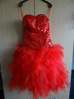 Jurk met pailletten en tule, Kleding | Dames, Carnavalskleding en Feestkleding, Carnaval, Ophalen of Verzenden, Zo goed als nieuw