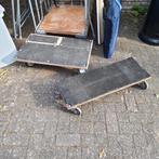 2 hondjes, Doe-het-zelf en Verbouw, Transportwagens, Ophalen, Gebruikt, Transportkar
