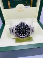 Rolex GMT-Master II 116710LN 40mm – Top Staat Full Set 2012, Ophalen, Rolex, Zwart, Nieuw