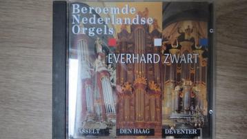 Cd orgel: Beroemde Nederlandse orgels, Everhard Zwart beschikbaar voor biedingen