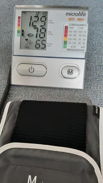 Zeer nauwkeurige Microlife bloeddrukmeter in NIEUWSTAAT beschikbaar voor biedingen