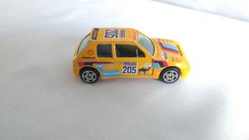 Peugeot 205 turbo rally wagen auto 1/43 1:43 van bburago beschikbaar voor biedingen