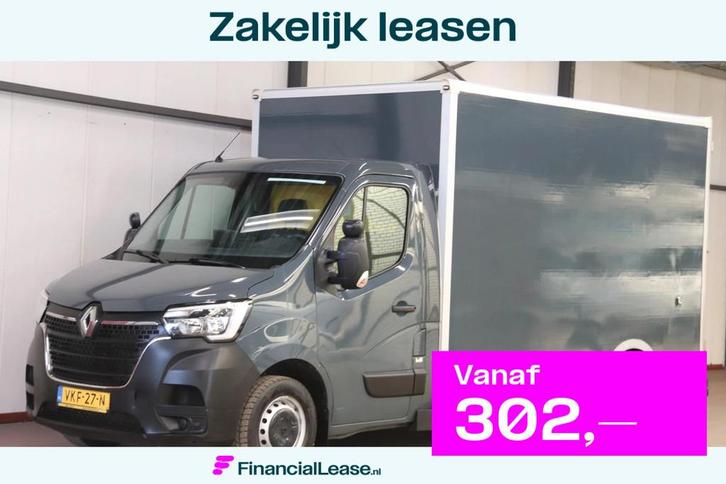 Renault Master 150PK AUTOMAAT LOWLINER VERKOOPWAGEN, Auto's, Bestelauto's, Bedrijf, Lease, Financial lease, ABS, Airconditioning