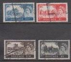 A391 engeland 1966 kastelen gestempeld 278 281 duur, Ophalen of Verzenden, Gestempeld