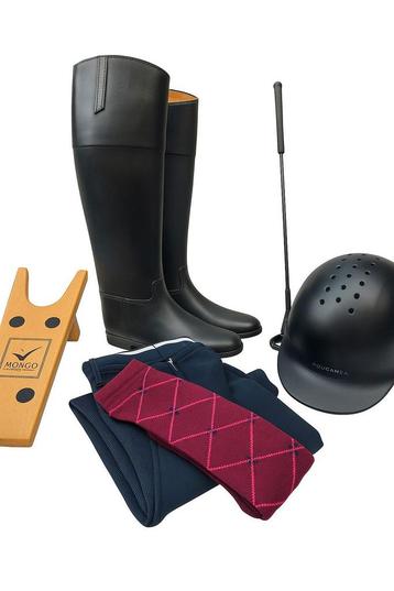 Complete paardrijset – maat 36/38 & mt 41/42 – goede staat beschikbaar voor biedingen