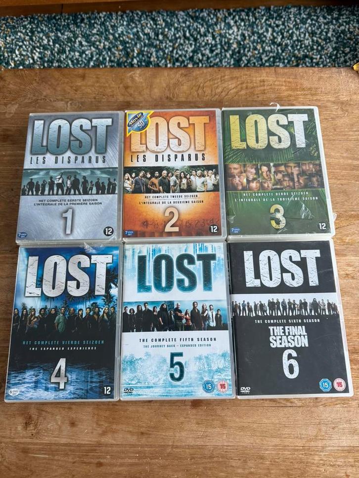 Lost Seizoen 1-6 DVD Boxset NL versie ZGAN (2 nieuw in seal), Cd's en Dvd's, Dvd's | Tv en Series, Zo goed als nieuw, Boxset, Verzenden