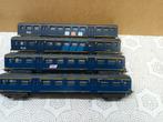 LIMA   NS   RIJTUIGEN   4  STUKS  ZIEN ER MOOI UIT, Hobby en Vrije tijd, Modeltreinen | H0, Gebruikt, Gelijkstroom, Wagon, Ophalen of Verzenden