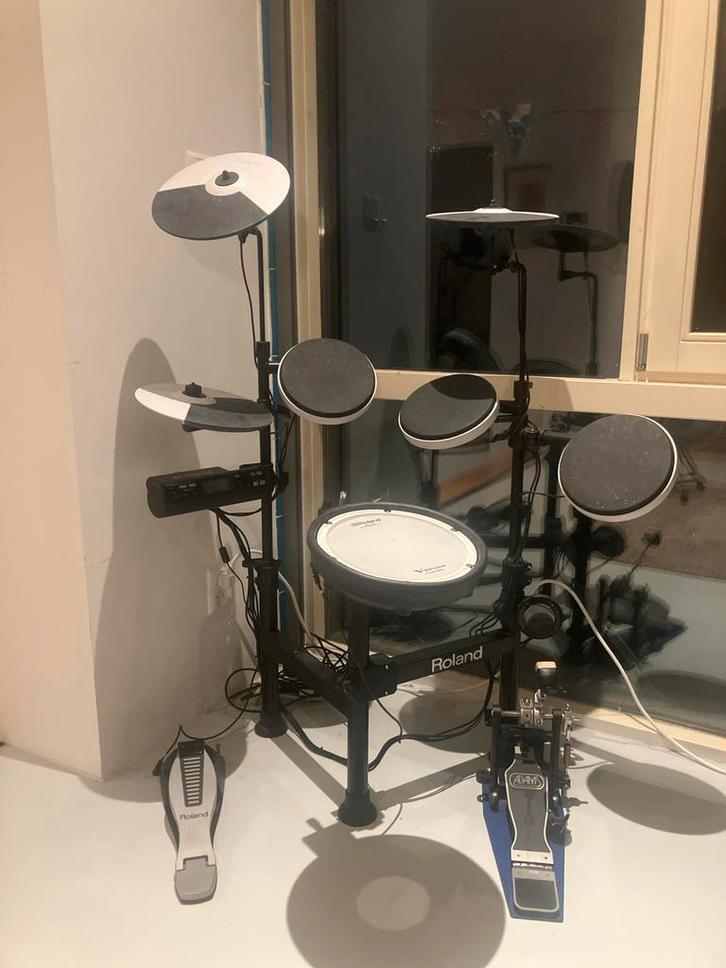 Roland V-Drums Elektronisch Drumstel td4kp, Muziek en Instrumenten, Drumstellen en Slagwerk, Gebruikt, Roland, Elektronisch, Ophalen of Verzenden