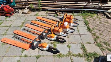 Stihl HSA Heggenscharen 6 stuks werkende machines beschikbaar voor biedingen