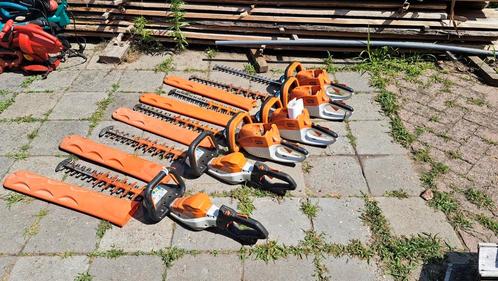 Stihl HSA Heggenscharen 6 stuks werkende machines, Tuin en Terras, Heggenscharen, Gebruikt, Accu, Ophalen