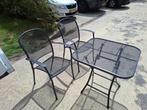 Mooi Ketler tuintafel met twee stoelen, Tuin en Terras, Ophalen of Verzenden, Zo goed als nieuw