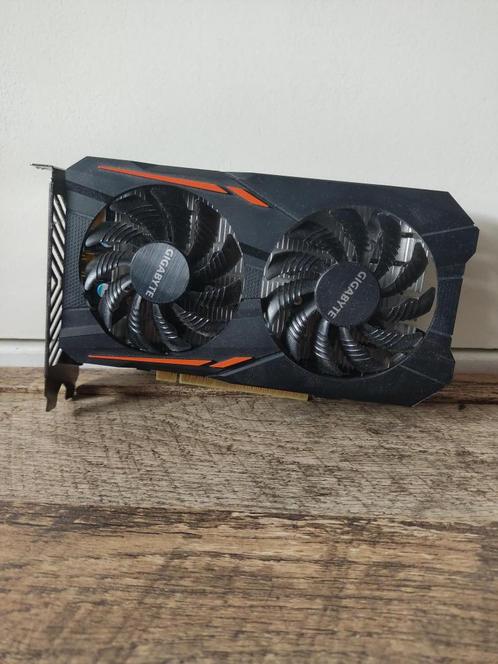 Gigabyte GeForce® GTX 1050 Ti OC 4G, Computers en Software, Videokaarten, Zo goed als nieuw, Nvidia, PCI-Express 3.0, GDDR5, HDMI