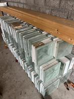 100 glasstenen in prima staat te koop, Doe-het-zelf en Verbouw, Metselstenen, Ophalen, Gebruikt, Overige typen
