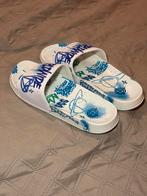 Herenslippers 46-47, Kleding | Heren, Schoenen, Slippers, Wit, Ophalen of Verzenden, Gedragen