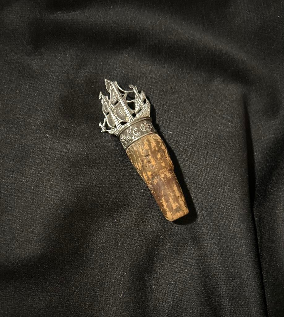 Antieke kurk, Ophalen of Verzenden, Zilver
