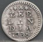 Mooie bezemstuiver 1738 Zeeland, Vóór koninkrijk, Verzenden, Zilver, Overige waardes