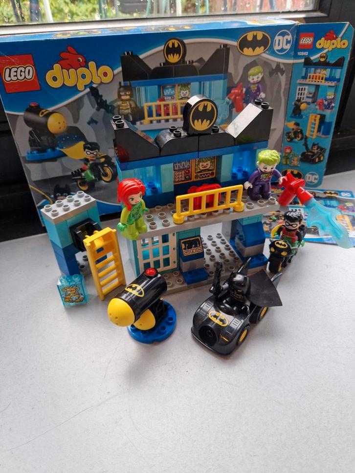 LEGO Duplo Batcave Challenge 10842 - Complete Set, Kinderen en Baby's, Speelgoed | Duplo en Lego, Zo goed als nieuw, Duplo, Complete set
