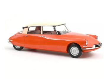 Citroen ID 19 1957 Oranje schaal 1/12 NOREV ref. 121580 beschikbaar voor biedingen