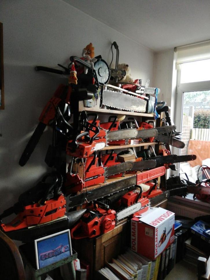 Dolmar Kettingzagen / Museum-Verkoop, Tuin en Terras, Hand-tuingereedschap, Zo goed als nieuw, Overige soorten, Ophalen of Verzenden