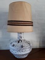 Vintage retro tafellamp Fat Lava Design keramiek jaren 60-70, Ophalen, Overige materialen, Gebruikt, 50 tot 75 cm