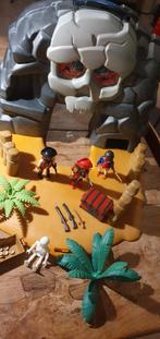 Playmobil piraten doodshoofd eiland 4443, Kinderen en Baby's, Speelgoed | Playmobil, Ophalen of Verzenden, Zo goed als nieuw