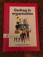 Gedrag in organisaties - Gert Alblas & Ella Wijsman, Ophalen of Verzenden, Zo goed als nieuw, Sociale wetenschap