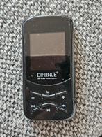 DIFRNCE MP3 Speler - Zwart, Overige types, Gebruikt, Met radio, Zwart