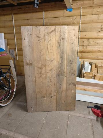 Steigerhouten blad - Tafelblad of Loungebank beschikbaar voor biedingen