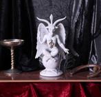 Dark Lord - Wit Baphomet Beeld - 25 cm hoog, Nieuw, Fantasy, Verzenden