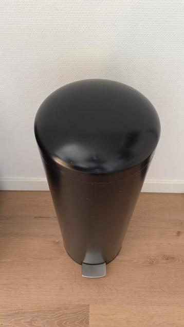 Brabantia Retro Bin 20L - Zwart beschikbaar voor biedingen